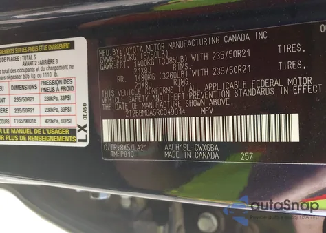 2024 Lexus Rx 350H Luxury from USA, damaged, VIN 2T2BBMCA5RC049014